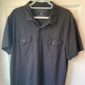 Calvin Klein Jeans Men's Button Up Shirt